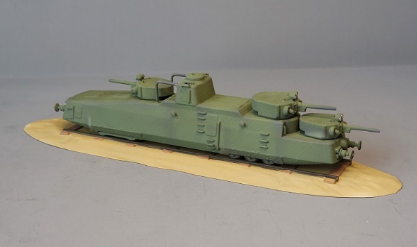 MBV-2 Armored Train green
